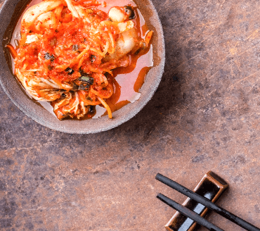 Wieprzowina po koreańsku z kimchi